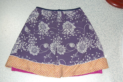 Finished skirt