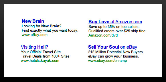 Smart and funny use of Google Adwords - Pingdom