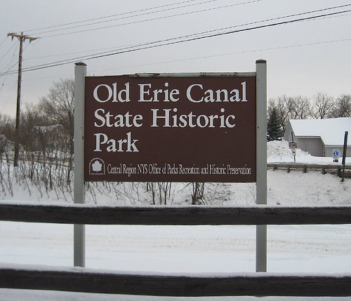 Erie Canal Park Sign
