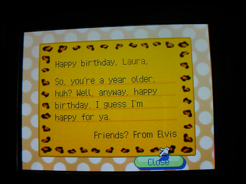 Animal Crossing Birthday by Laura Moncur from Flickr