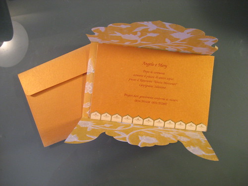 Orange and Yellow Wedding Invitations look necessary