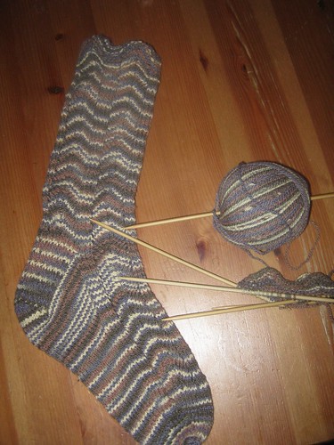 Broadripple sock for me and second one just started!