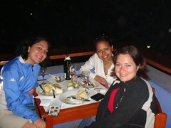 Dinner with our Limeña friend, Claudia