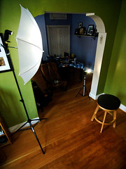 Home studio setup example