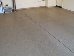 epoxied floor