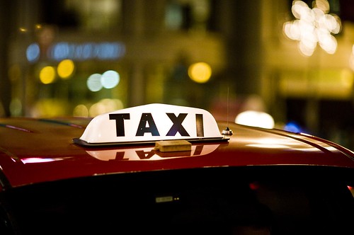 Taxi, Union Square, 2007