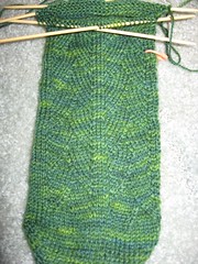 WIP: Green Dragon Sock - Inheritance Sockology