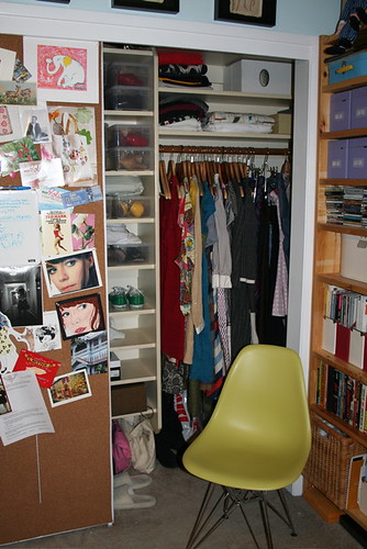Spring cleaning vs. the Closet, view 2