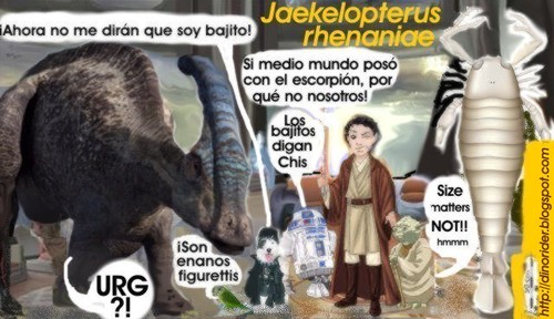 Jaekelopterus rhenaniae in the Jedi Council