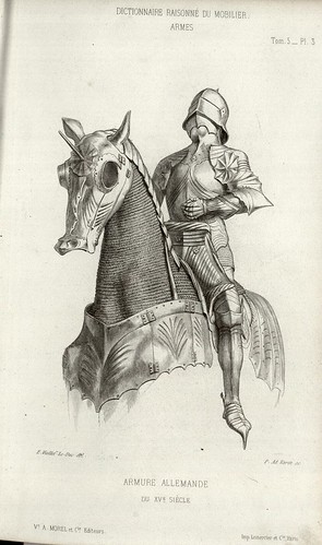 15th century horse and rider armour