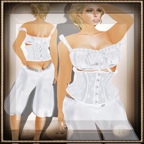 A&A Fashion Full Sculpted Outfit Susi White