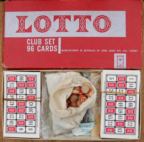 vintage lotto game