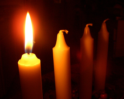 First Advent and first candle is lit by Per Ola Wiberg ~ powi, on Flickr