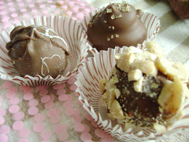 Belle Fleur Chocolates' truffles