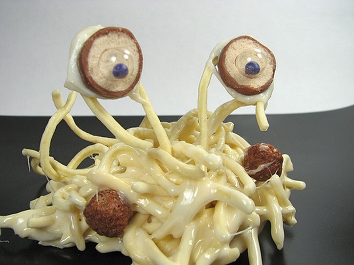 Edible Flying Spaghetti Monster