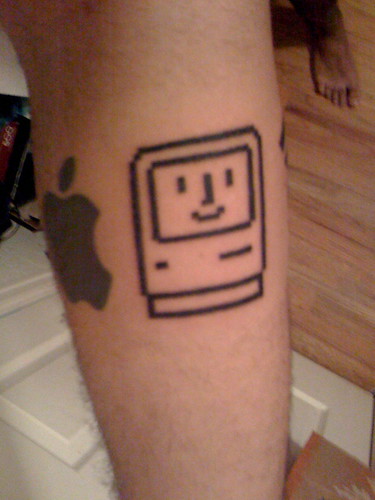 Robot Tattoo · Lego Tattoo · Happy Mac Tattoo 