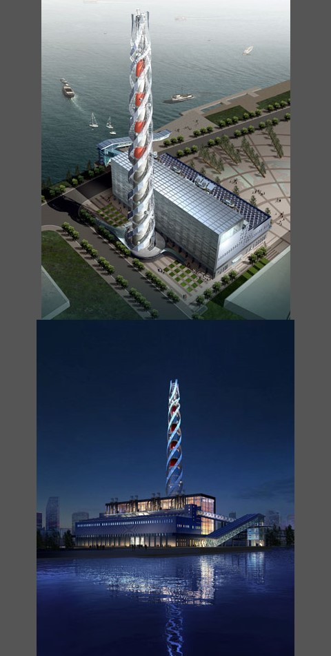 上海世界博覽會：新奇觀光塔