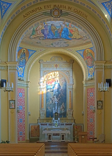 Saint Mary of the Barrens Roman Catholic Church, in Perryville, Missouri, USA - sanctuary