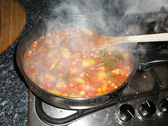 Simmer slowly and steamily