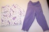 Divine Bonny Pants Set - Lavender Fairies - 18-24 mos.