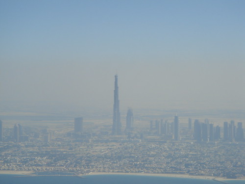 dubai tower comparison. The Burj Dubai is 3 kilometers