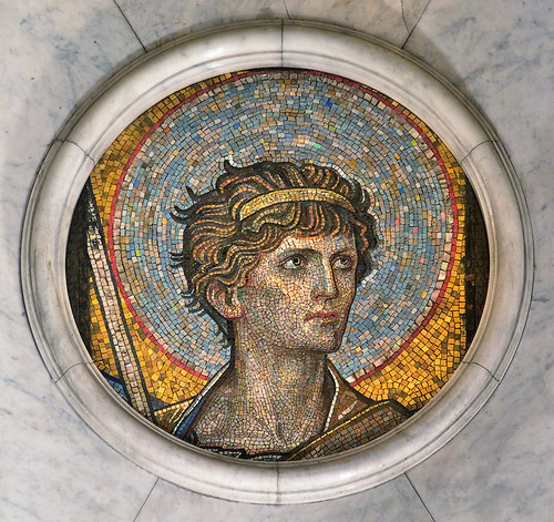 Cathedral Basilica of Saint Louis, in Saint Louis, Missouri, USA - mosaic