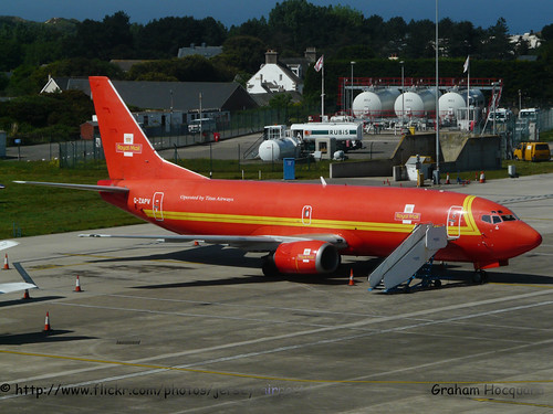G-ZAPV Boeing 737-3Y0F by Jersey Airport Photography