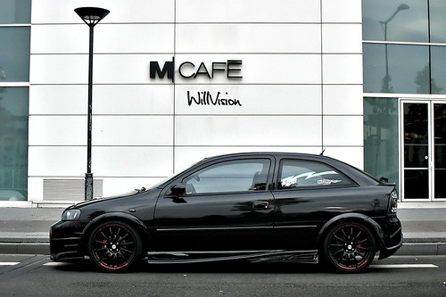 Black Opel Vauxhall Astra G Tuning by WillVision originally uploaded by 