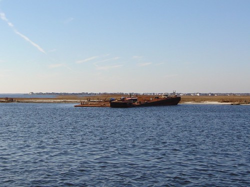 Derelict barge