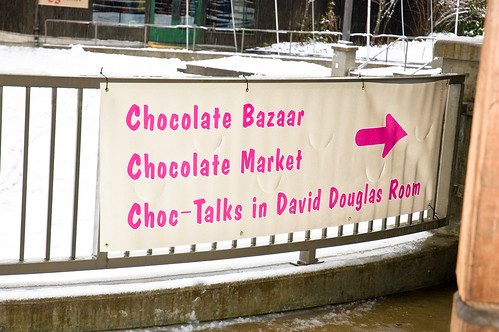 chocolate fest sign