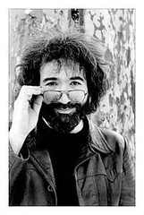 Jerry Garcia portrait by Richard E. Aaron.  Taken in New York City's Central Park.  Year unknown to me as of this posting.