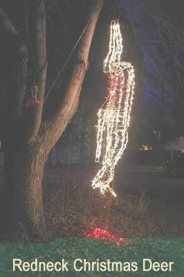 Redneck Reindeer Lights