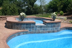 Composite Pools - Lexington Pool & Alexandria Spa - in ground fiberglass pools Chicago, Illinois