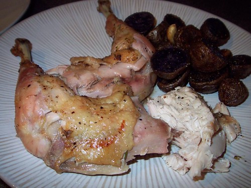 rosemary garlic roast chicken