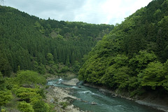 Hozu river gorge