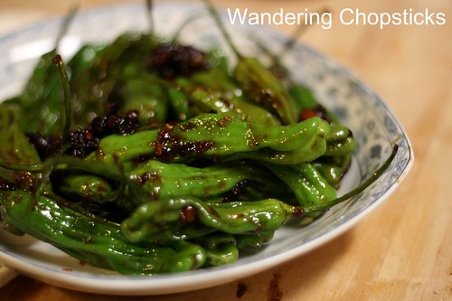 Shisito Peppers with Chinese XO Sauce 2