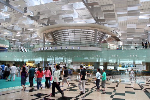 Departure Hall of Changi Airport T3