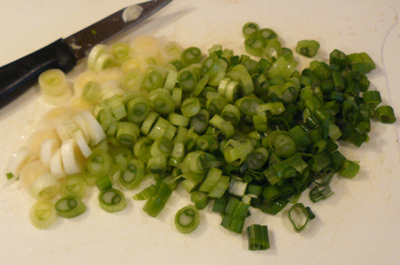 spring onions for soup