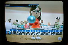 it was pro night at wii bowling