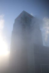 Foggy Day at Canary Wharf #2