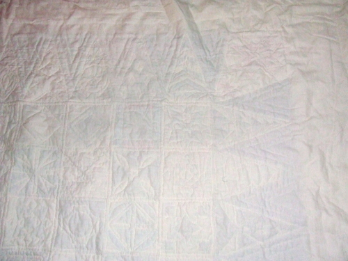 three borders and center quilted