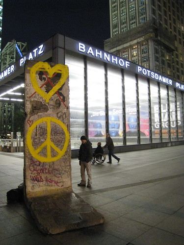 Part of the Berlin Wall, Potsdamer Platz