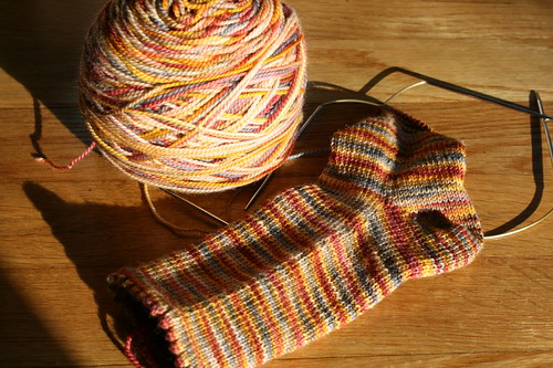 November socks - in progress