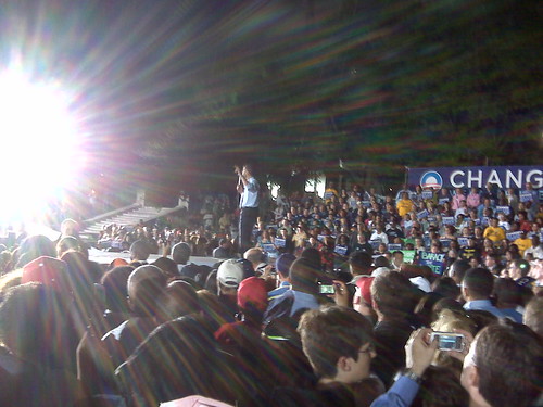 Obama Rally In Indianapolis