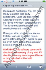 AppSnapp Installer for iPhone 1.1.1