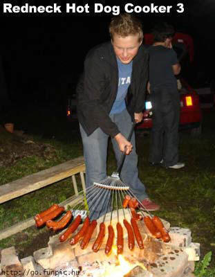 Redneck Hot Dog Cooker