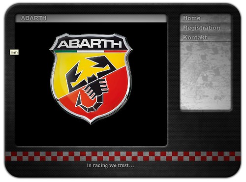 The Swiss Abarth website is now live Abarth have said that this territory