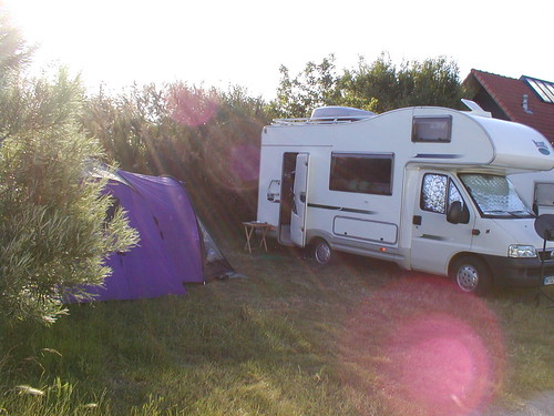 Camping des Dunes (poor quality photo), France 2004