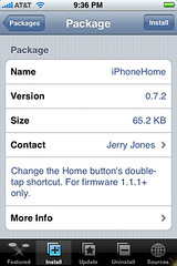 iPhoneHome Update 0.7.2