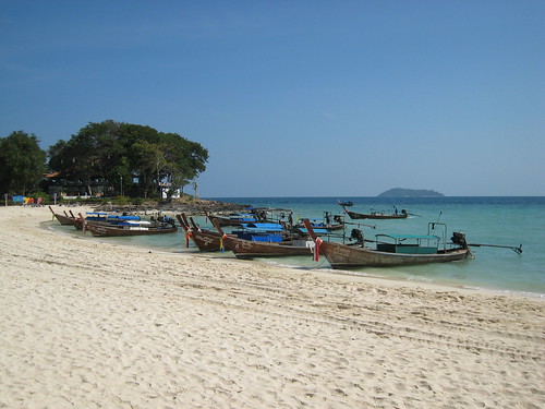 Longtail Boats on Ko Phi Phi